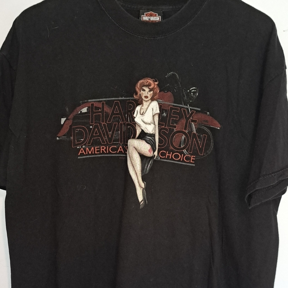 Harley-Davidson Other - Vintage harley pin up girl